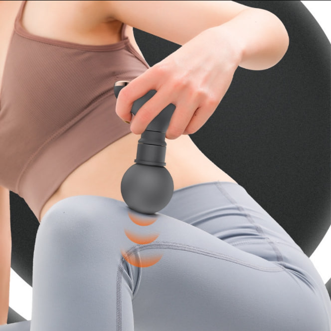 Máy massage cầm tay 4 đầu 6 chế độ