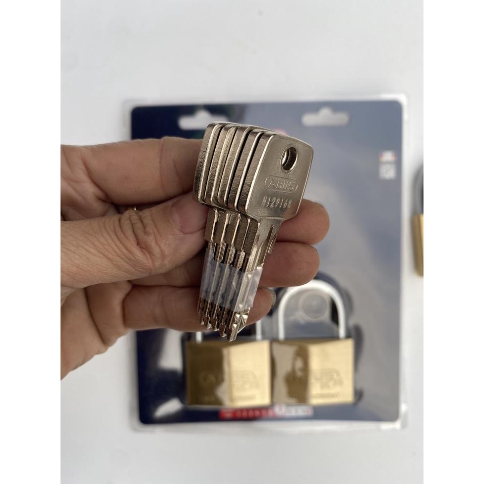 Khóa Abus 75/60mm, Bộ 5 ổ khóa mở cùng 1 chìa Masterkey Abus 75/60 MK5 (60mm)