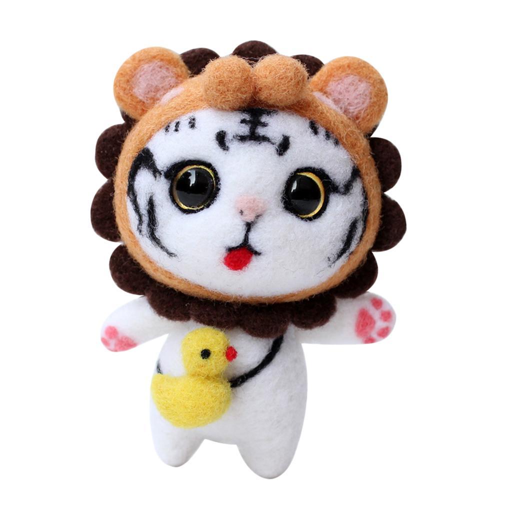 DIY Animal Hamster Felting Kit Handmade Needlefelted Kit For Beginner