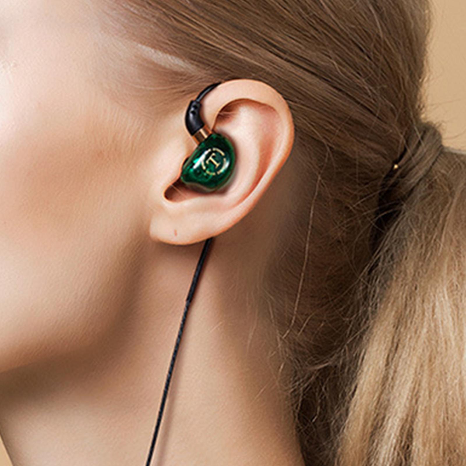 3.5mm Bass Headset In-Ear Earphone Stereo Headphone Wired Mic
