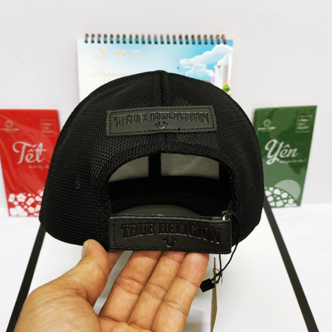 Nón Kết Ông Địa True Tài Lộc Phối Lưới Thoáng Mát .