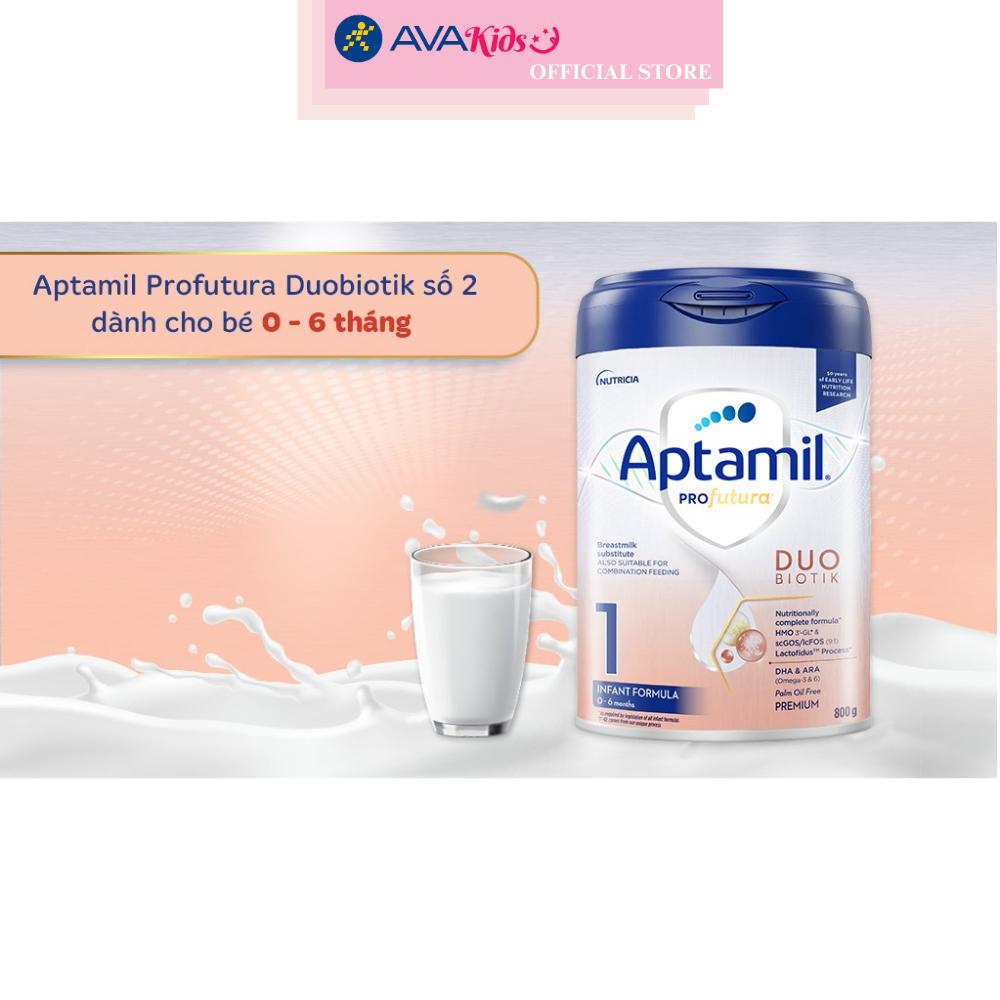 Sữa bột Aptamil Profutura Duobiotik số 1 800g (0 - 6 tháng)