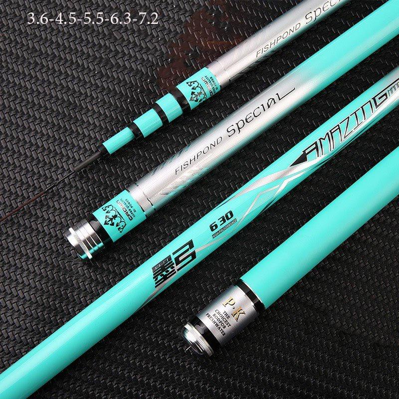 Cần Câu Đơn Câu Đài Thanh Dương 5H Cần Câu Tay Carbon Cần Câu Cá Cao Cấp