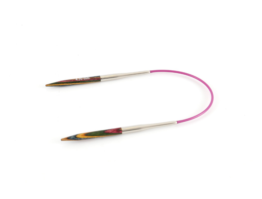 Kim đan len vòng gỗ Symfonie dài 25cm, nhập khẩu từ Knitpro