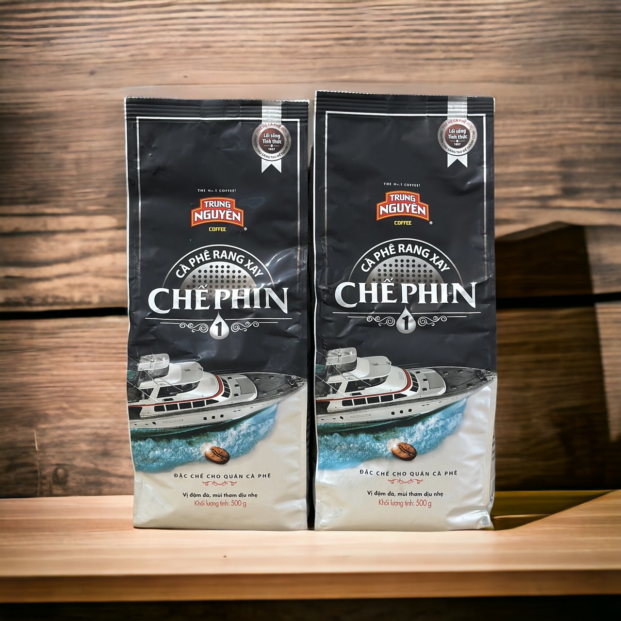 Combo 2 Bịch Cà phê Chế phin 1 Trung Nguyên( Tức 1kg)