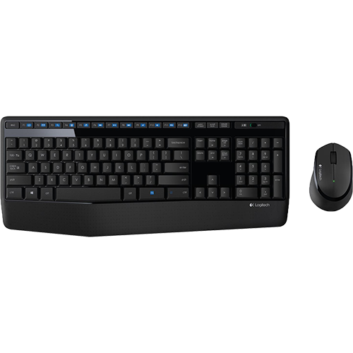 Combo chuột và bàn phím không dây Logitech MK345 - Hàng chính hãng