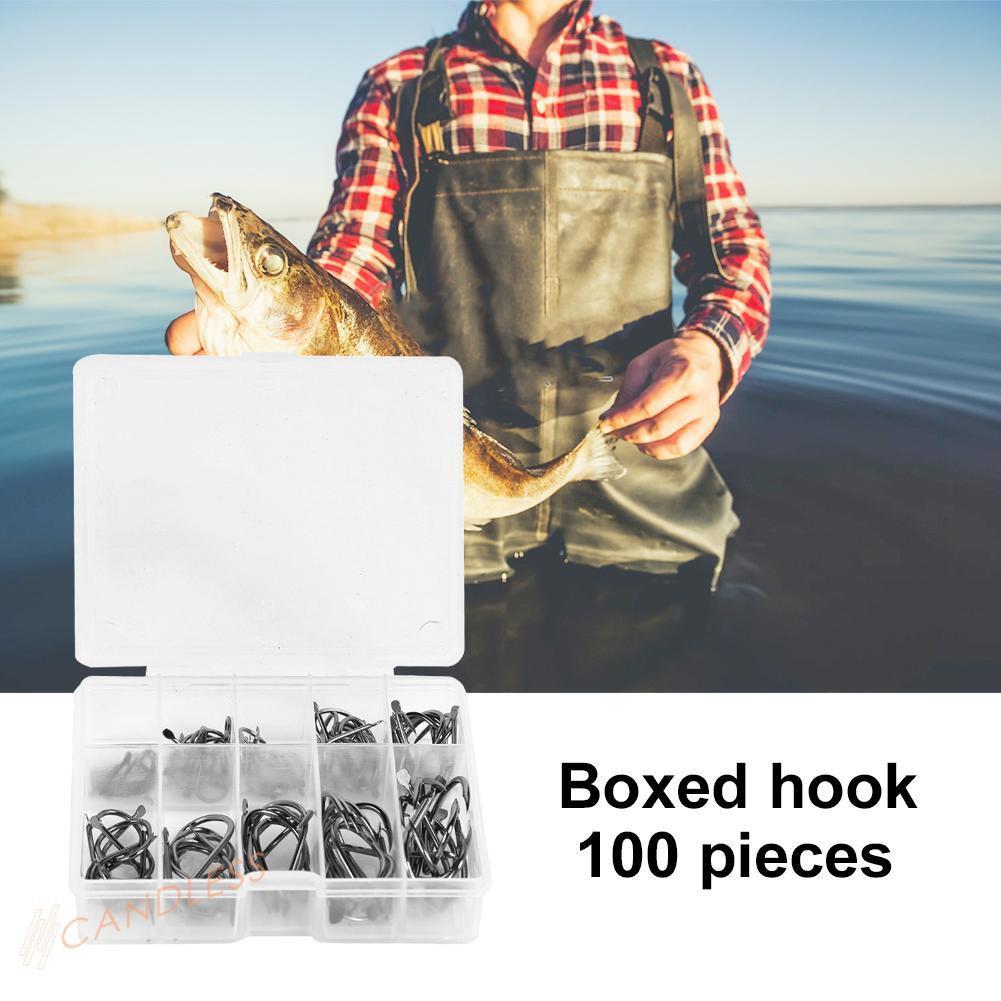 Set 100 Lưỡi Câu Cá Chuyên Dụng