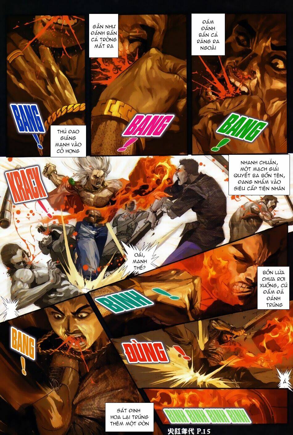 hỏa hồng niên đại hắc cốt đường chapter 55 14