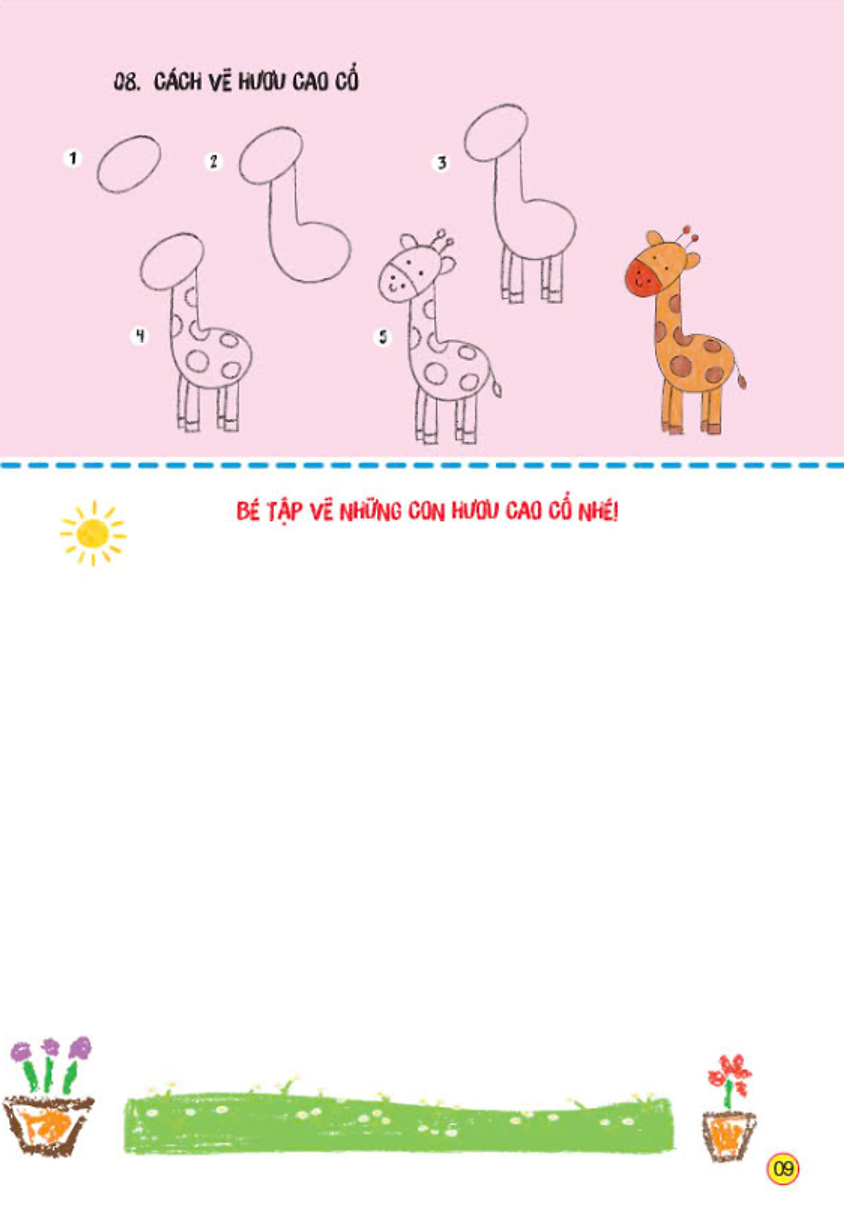 Sách Tô Màu - Bé Tập Làm Họa Sĩ - Bé Tập Vẽ Các Con Vật