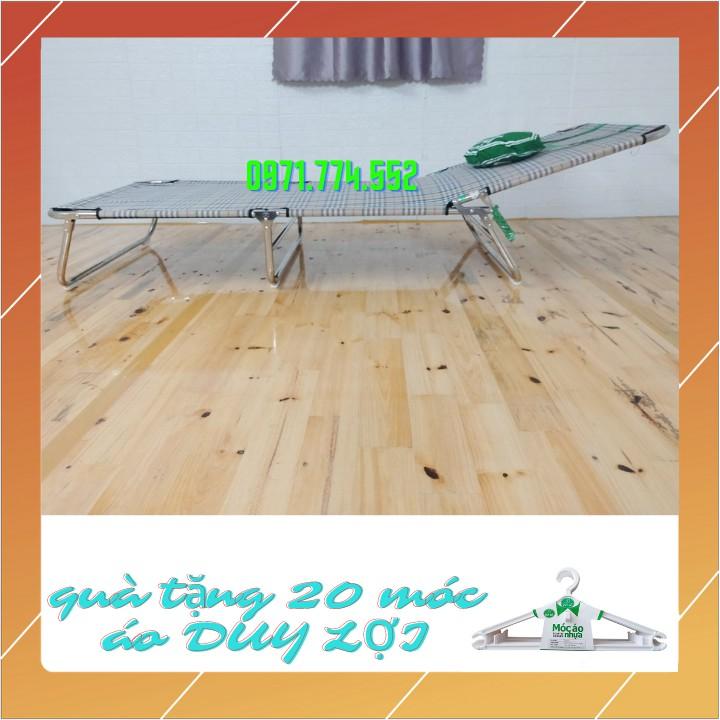 GHẾ-GIƯỜNG XẾP DUY LỢI INOX CỠ ĐẠI