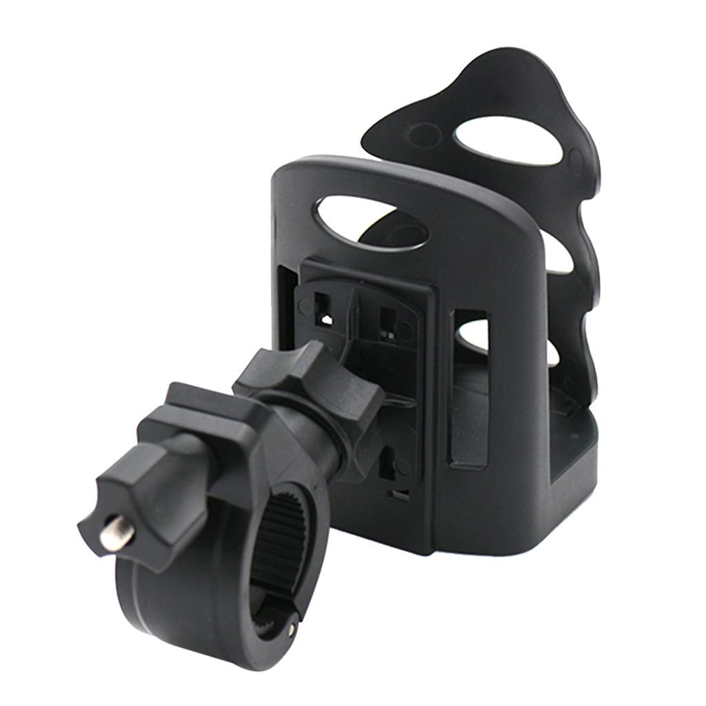 3Pcs Adjustable Motorcycle Handlebar Can Drink Bottle Cup Holder Mount