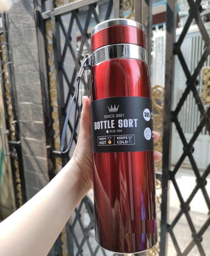 Bình giữ nhiệt bottle sport  inox 304 cao cấp nhiều màu