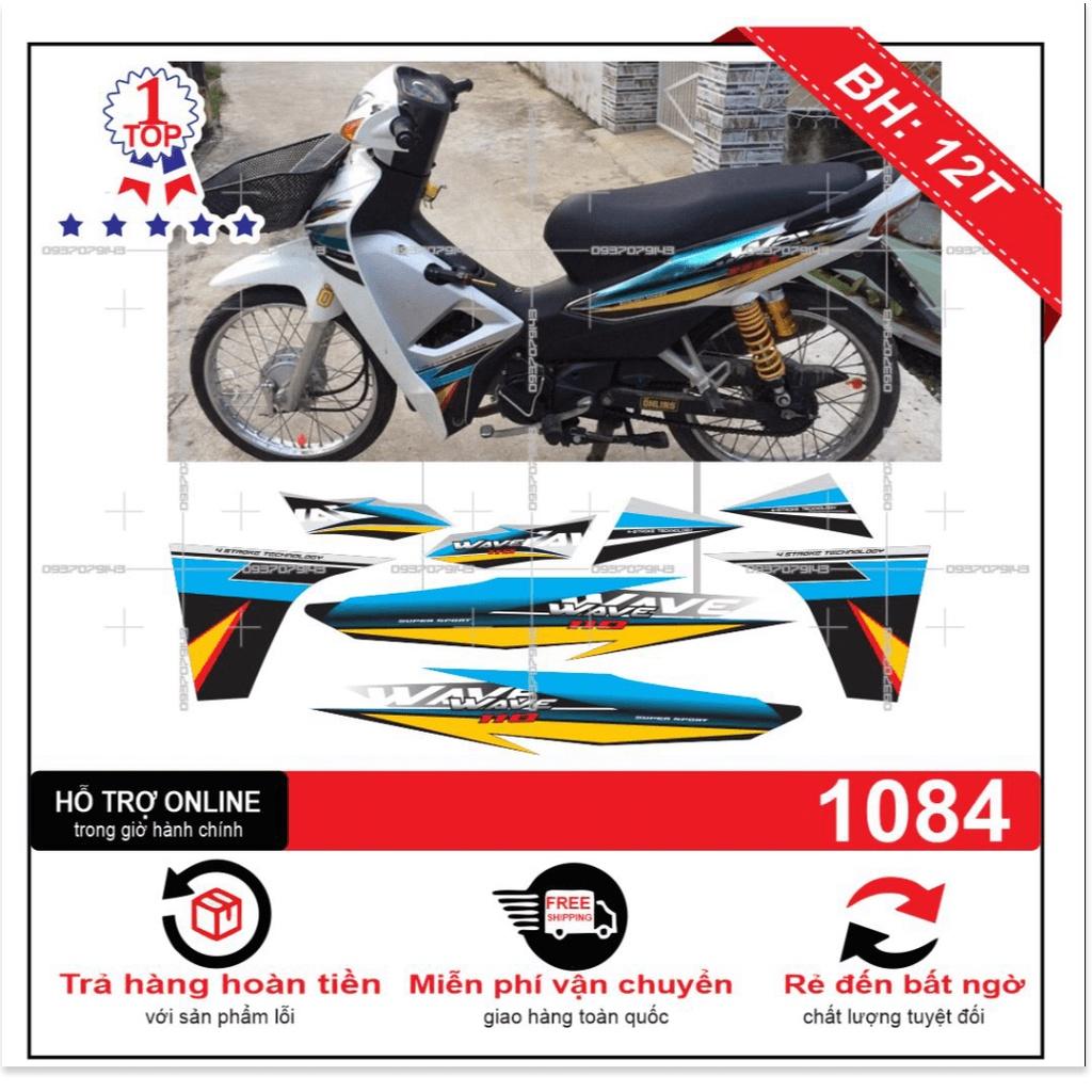 Tem rời dành cho wave 2017 decal trắng sữa