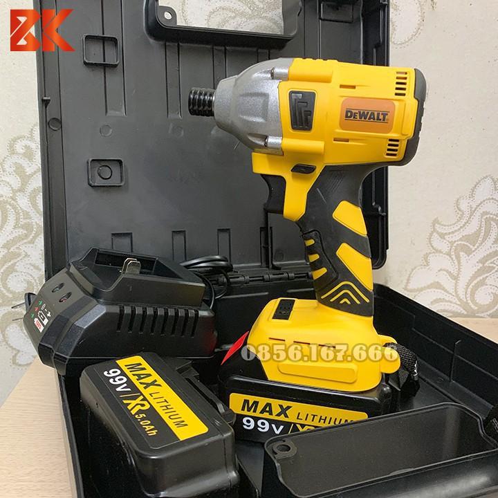 Máy chuyên bắt vít DEWALT 99V, Máy Khoan, Bắn Vít dùng Pin Dewalt, 100% Lõi Đồng - Pin 10 cell