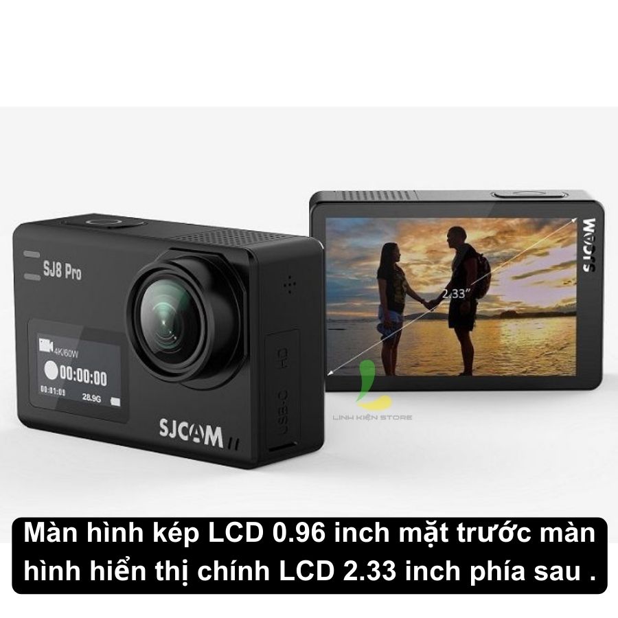 Camera Hành Trình Sjcam SJ8 Pro 4K Wifi - Hàng Chính Hãng