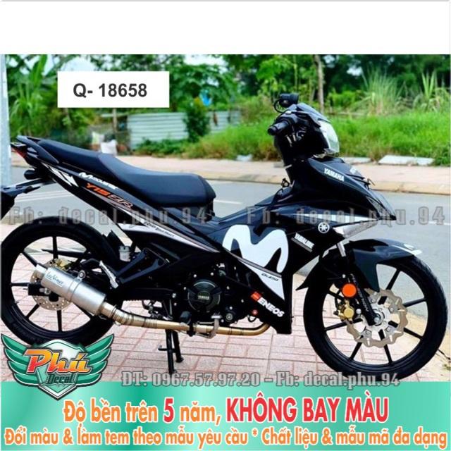 Tem rời Exciter 150 movistar đen -1