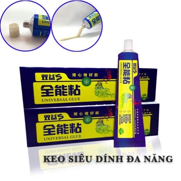 Keo dán lên tường đa năng tuýp 60gr ,dán trên mọi chất liệu ,độ kết dính cao ,chịu nước , chịu nhiệt , nhanh khô an toàn và dễ dàng sử dụng