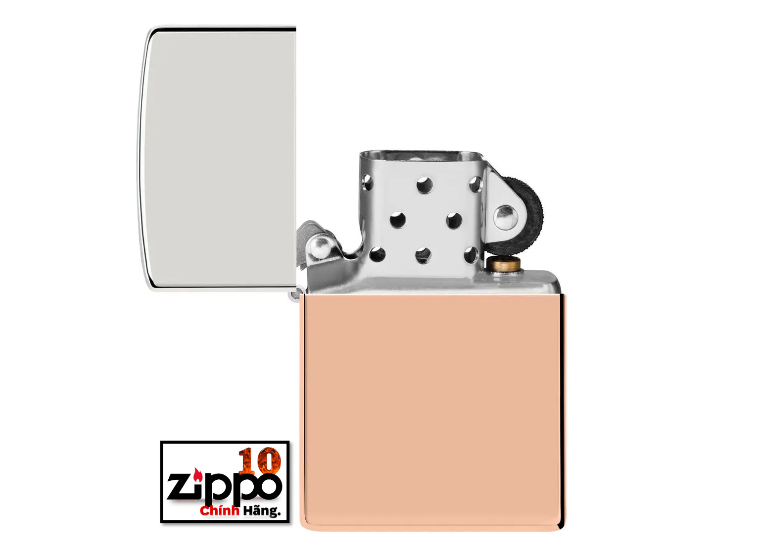 Bật lửa ZIPPO 48694 Bimetal (Copper Bottom) - Chính hãng 100%