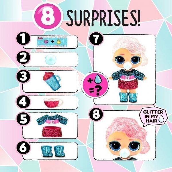 Đồ Chơi Búp bê lấp lánh LOL Giáng sinh LOL SURPRISE 561606E7C ( Giao ngẫu nhiên)