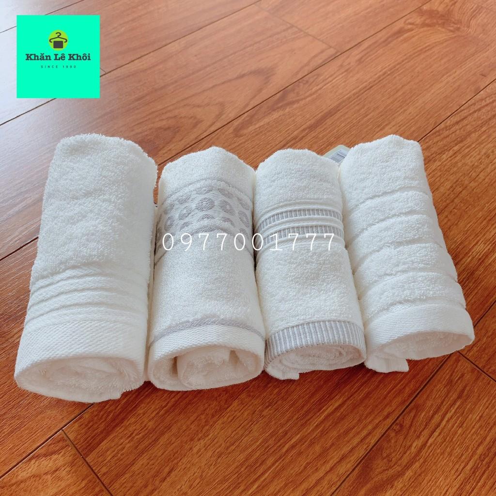 Khăn mặt Trắng Hàn Quốc chính hãng SONGWOL cao cấp -