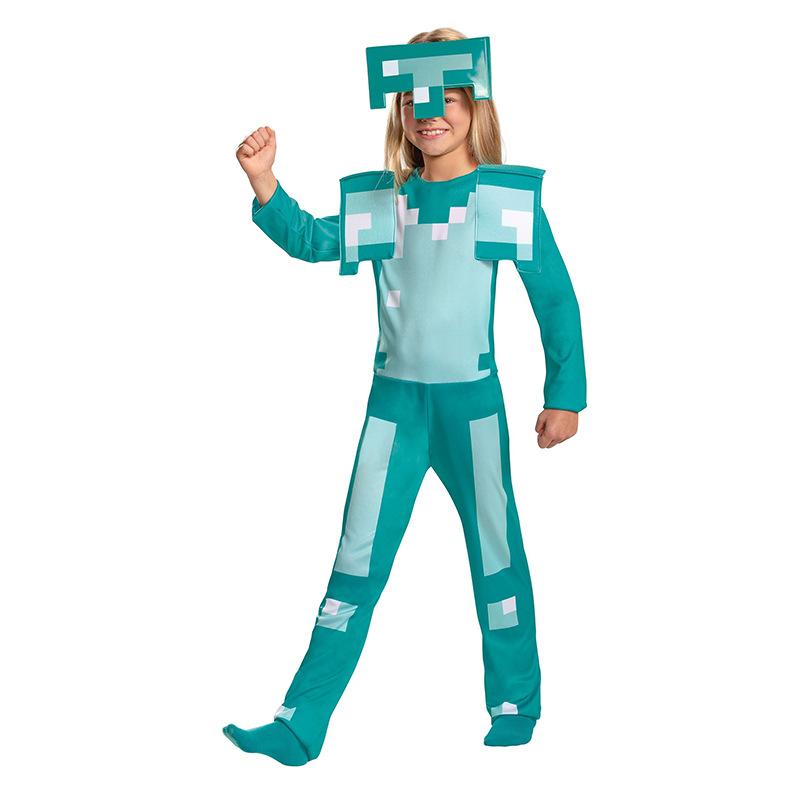 Trò Chơi Phù Hợp Với Trẻ Em Thiết Giáp Kim Cương Trẻ Em Carnival Đảng Nhân Vật Halloween Trang Phục Hóa Trang Jumpsuit
