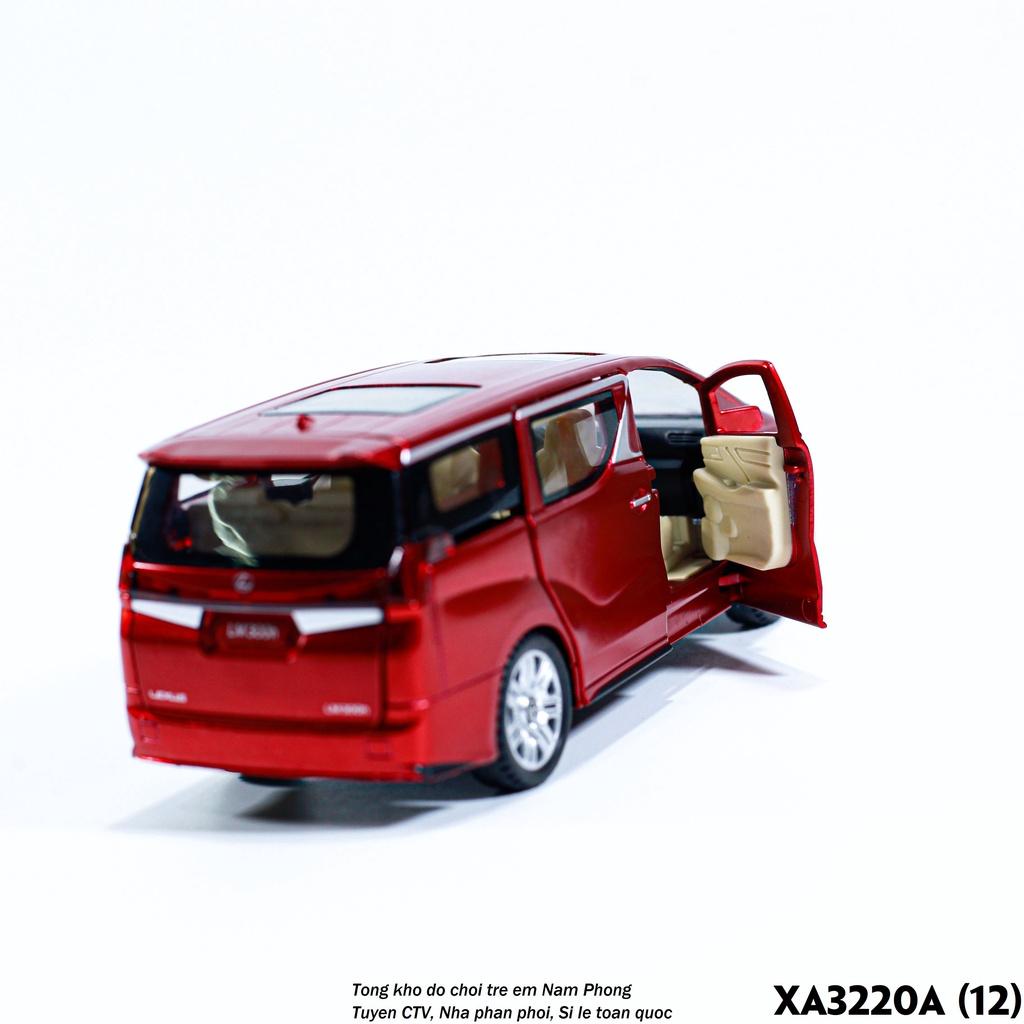 Xe Mô Hình Lexus LM300h bằng sắt XA3220A - Đồ chơi cho trẻ em - Quà tặng sinh nhật, trưng bày phòng khách