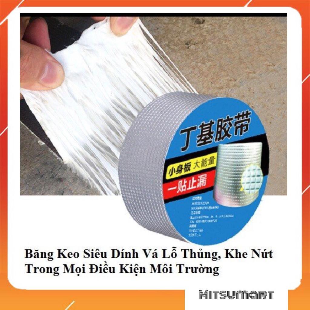 Băng Keo Siêu Dính Trên Mọi Bề Mặt Chống Thấm Nước Khổ 10cm*5m