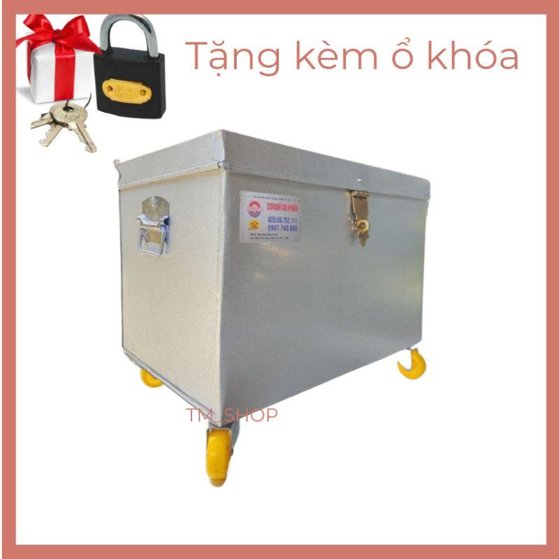 Thùng đựng đồ đa năng có bánh xe, chống ẩm mốc, chống con trùng chui vào, bảo quảng vật dụng không bị thất lạc