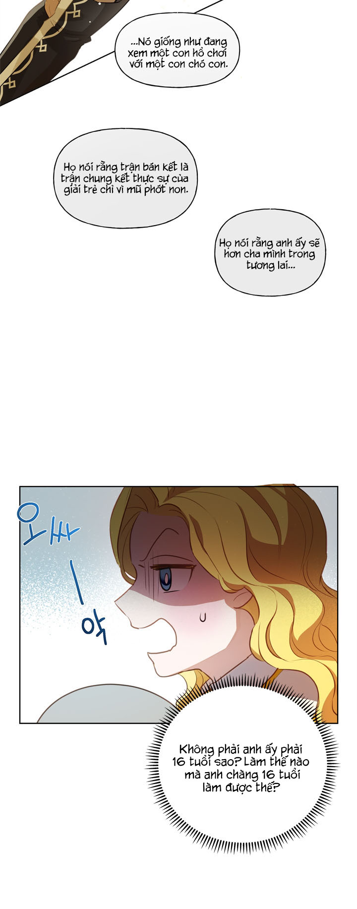 nhà nguyên tố tóc vàng chapter 37 40