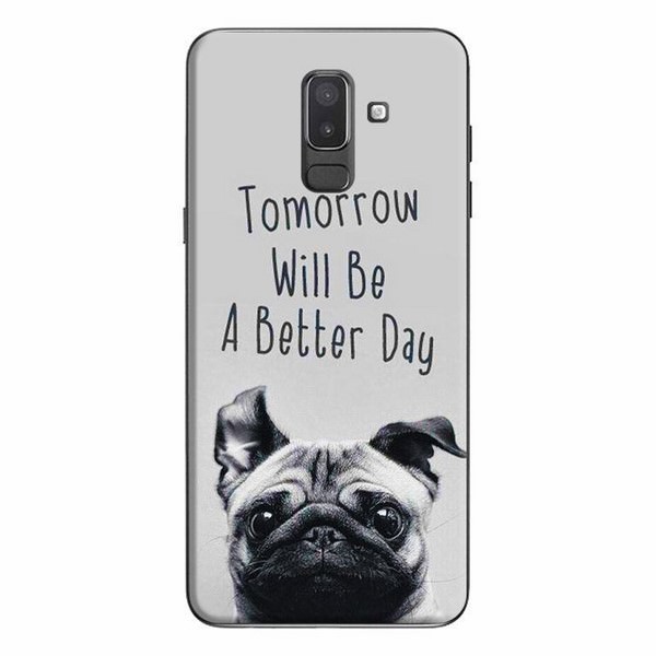 Ốp Lưng Dành Cho Điện Thoại Samsung Galaxy J8 2018 - Bulldog Tomorrow