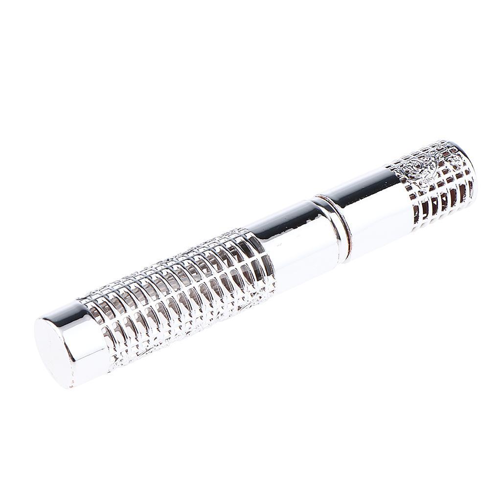 Portable 5ml Empty Refillable Perfume Bottle Pump Spray Bottles Glass Silver