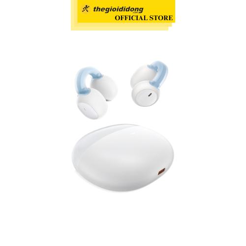 Tai nghe Bluetooth Open-Ear TWS Baseus AirGo 1 Ring Trắng - Hàng chính hãng
