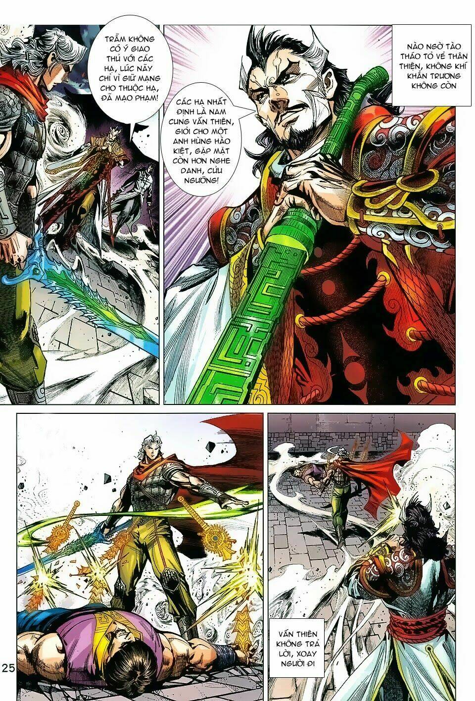 thần binh vấn thiên chapter 2 22