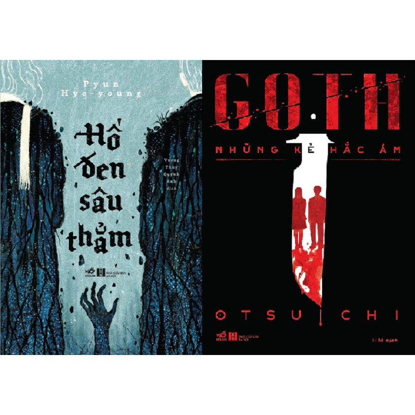 Combo Sách - GOTH Những Kẻ Hắc Ám + Hố Đen Sâu Thẳm