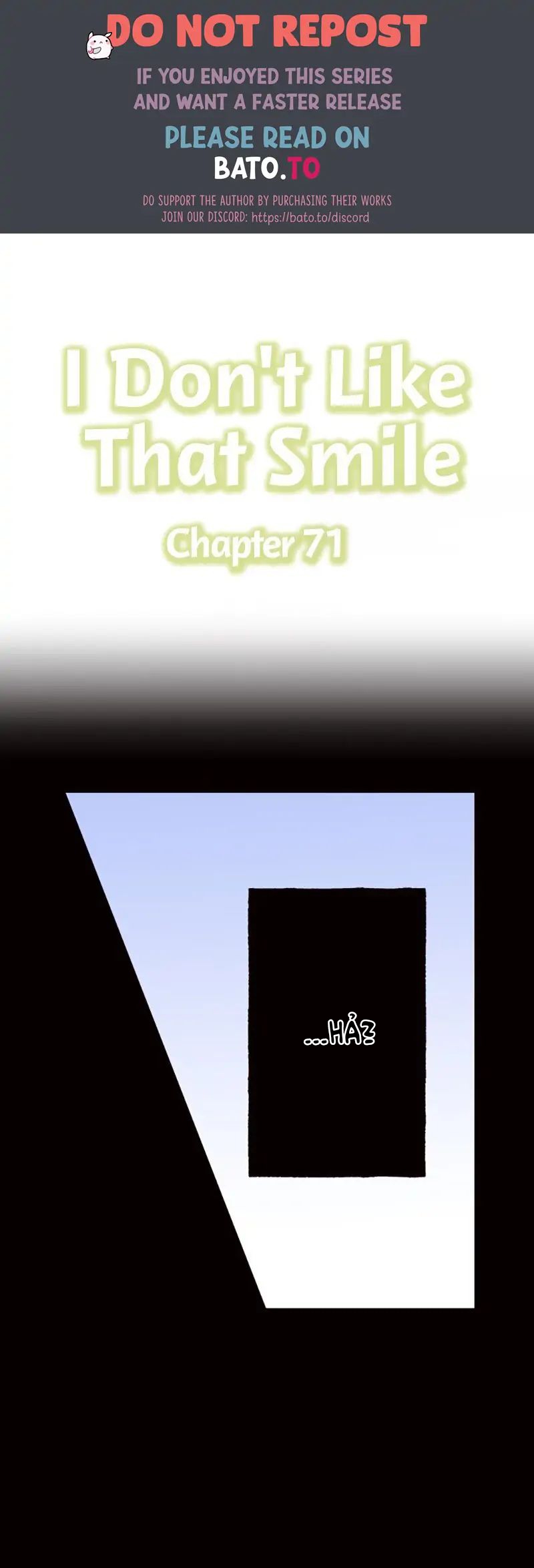 Tôi Ghét Nụ Cười Ấy chapter 71.1 - Trang 2