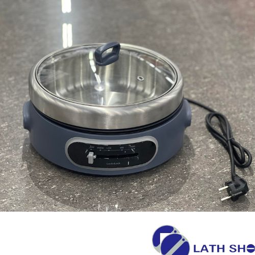 Nồi Điện Đa Năng LocknLock Multi Cooker With SS Pot 220-240V, 50/60Hz, 1300-1500W, 4L EJP542NVY – Màu navy - Hàng Chính Hãng