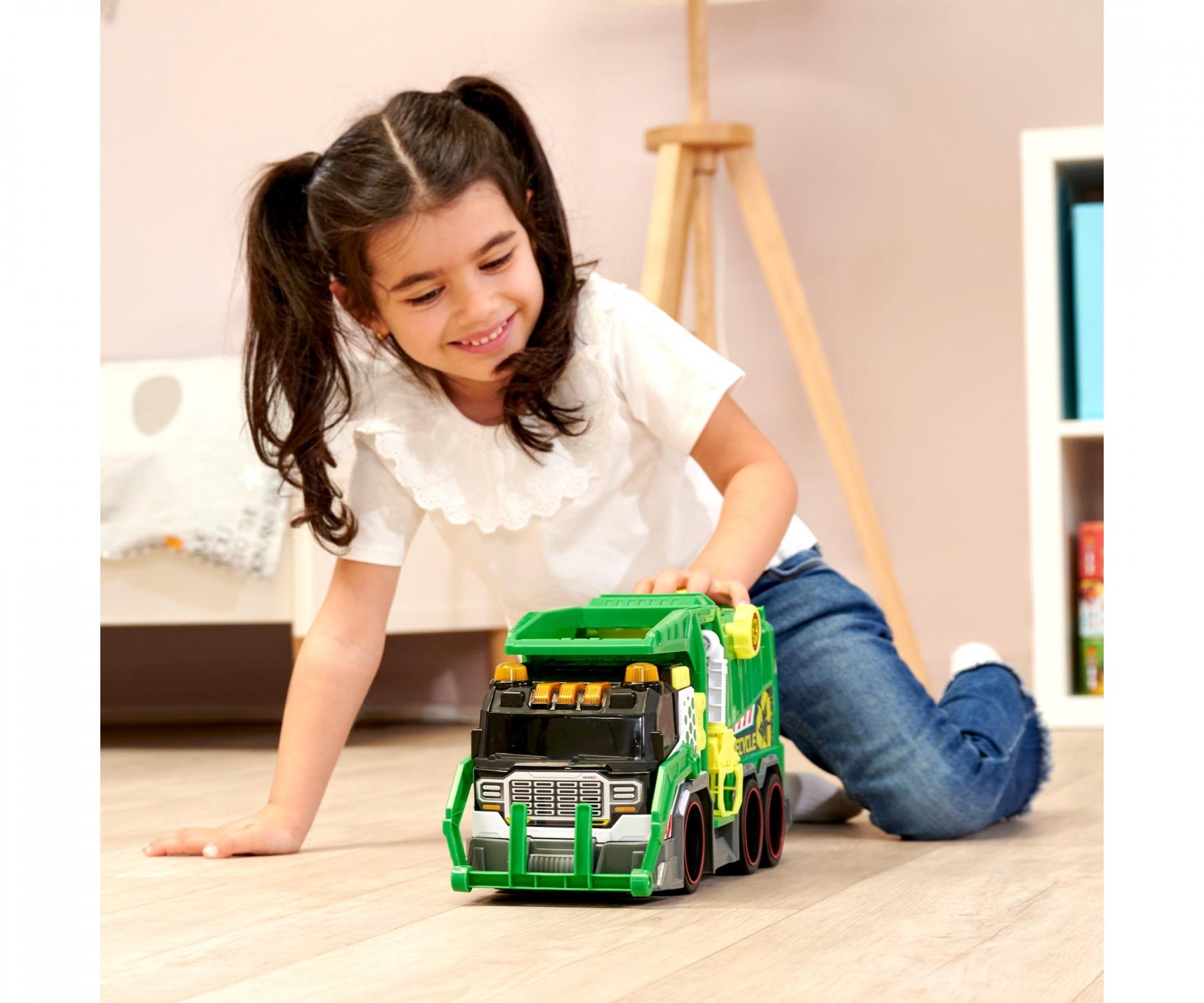 203307001 Đồ Chơi Xe Rác DICKIE TOYS Recycling Truck