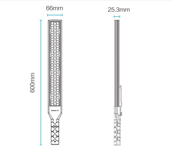 Đèn LED Nanlite MixWand 18 II RGB hàng chính hãng.