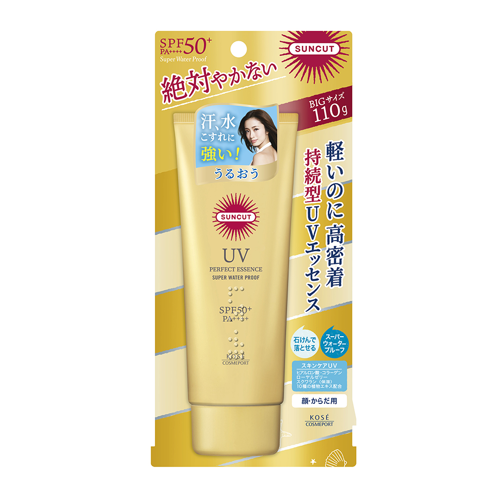 Chống nắng dạng tinh chất Kosé Cosmeport UV Protect Essence Super Waterproof SPF 50+/PA++++ 110g