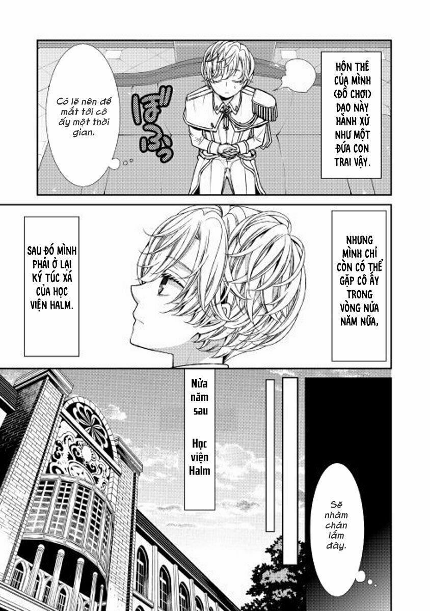 nhật ký theo dõi vị hôn thê tự nhận mình là nữ phụ phản diện 1 chapter 3 25