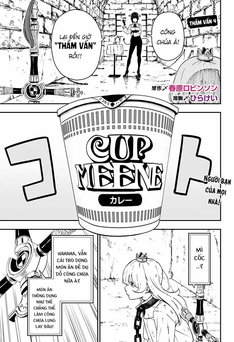 đến giờ "thẩm vấn" rồi, thưa công chúa! chapter 4 1