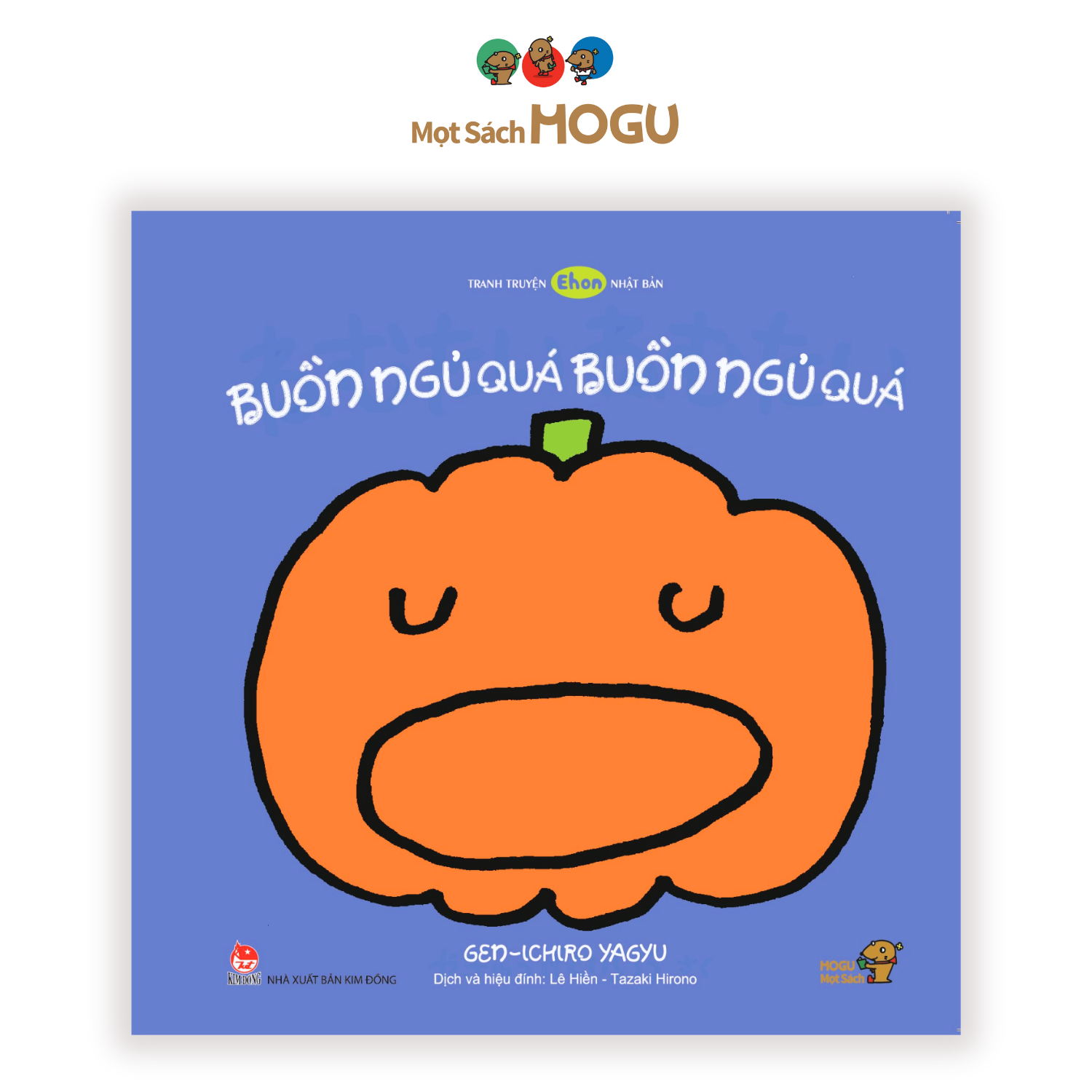 Ehon - Làm quen với sách cho bé 0-2 tuổi - Buồn ngủ quá, buồn ngủ quá
