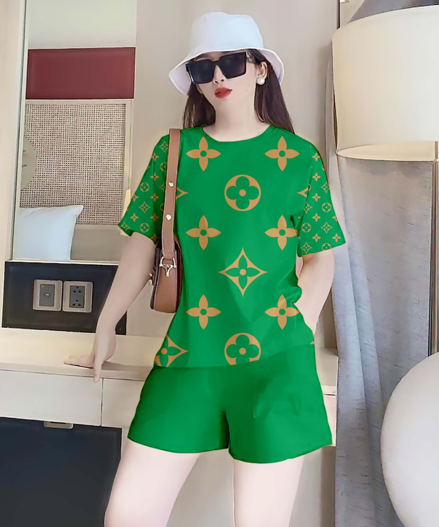 Set bộ lụa latinh in 3d cao cấp S06- Lady Fashion