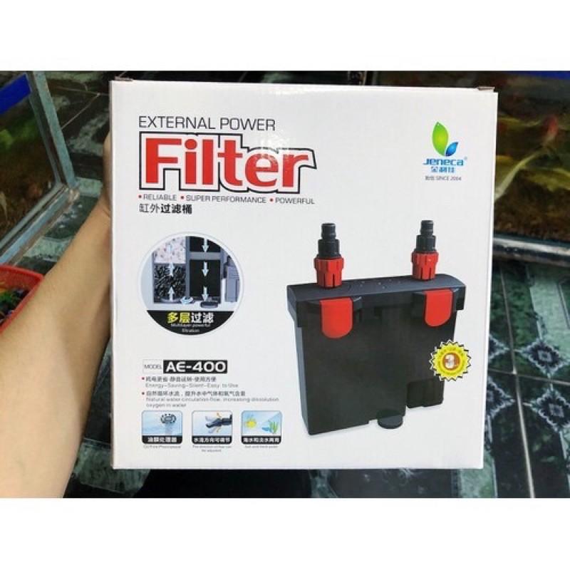 MÁY BƠM LỌC THÙNG AE-400 JENECA 5.5W 270L/H