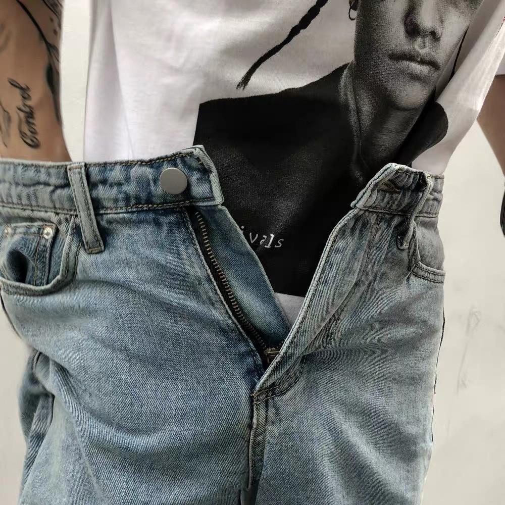 Quần Short Jeans Trơn Basic