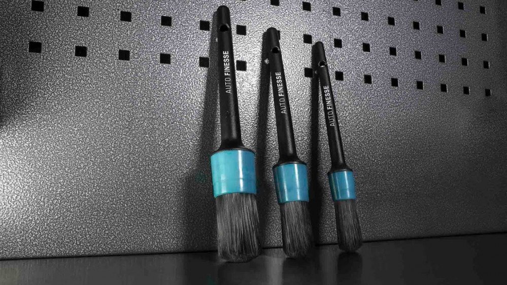 FIRM DETAILING BRUSHES - Bộ 3 cọ rửa chi tiết nội thất ô tô Auto Finesse