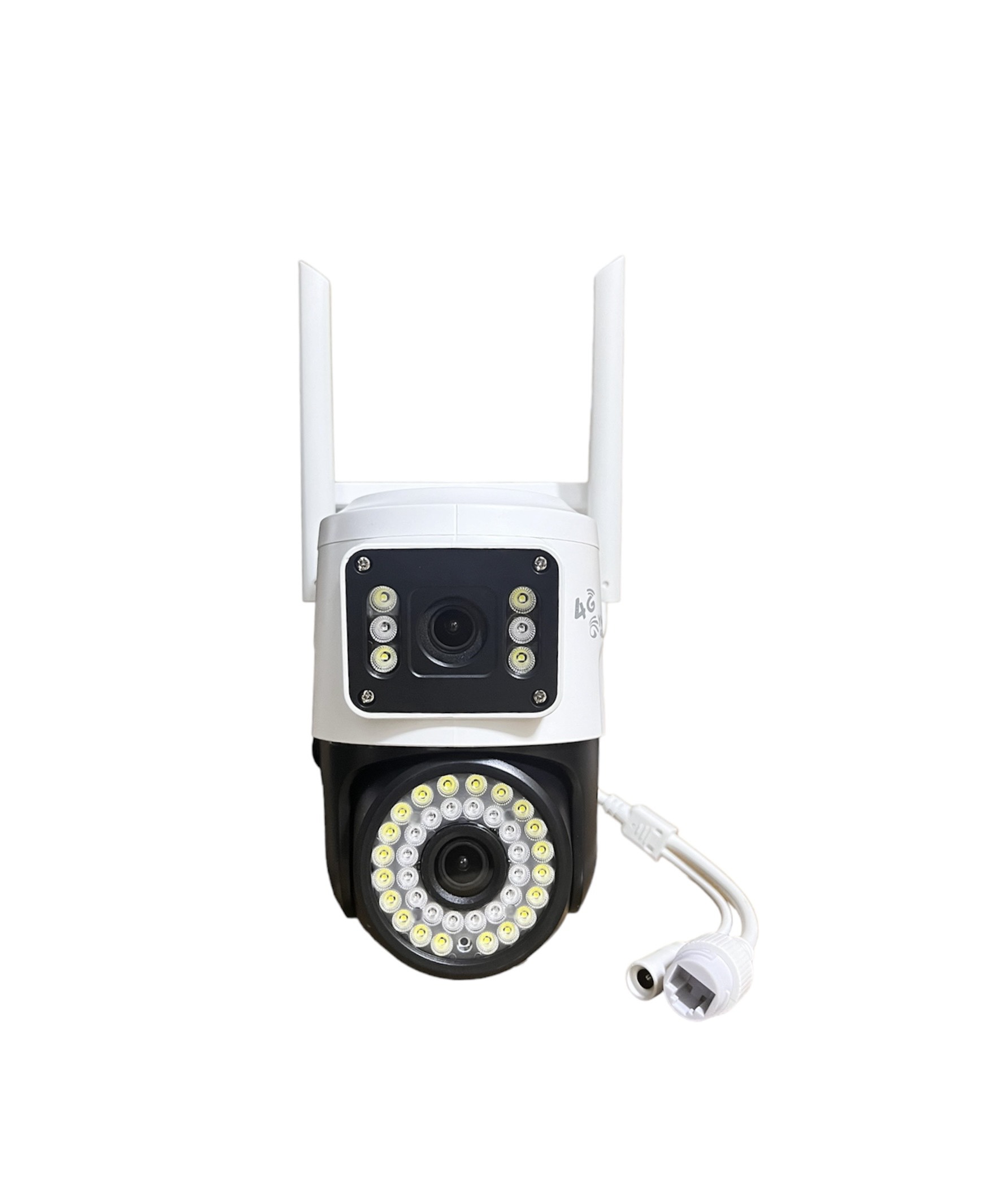 (Mẫu 2024) Camera 4G Yoosee 2 MẮT XEM 2 MÀN HÌNH 5.0MPX xoay 360 độ, xem đêm có màu, hỗ trợ đàm thoại 2 chiều - hàng chính hãng