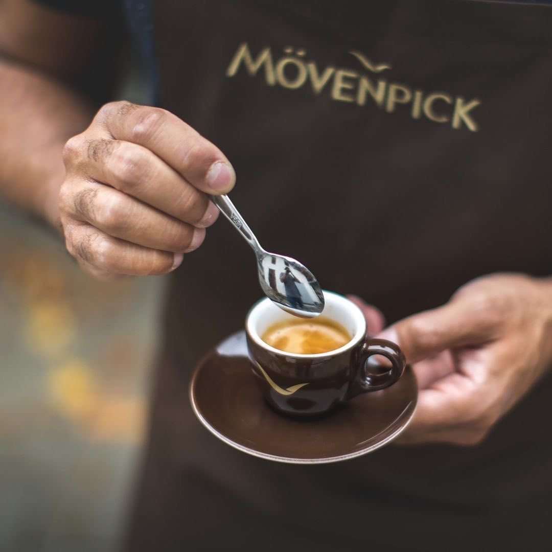 Cà phê hòa tan Mövenpick Gold Original - 100% Hạt Arabica - Vị thơm dịu nhẹ, chua đắng cân bằng - lọ 100g