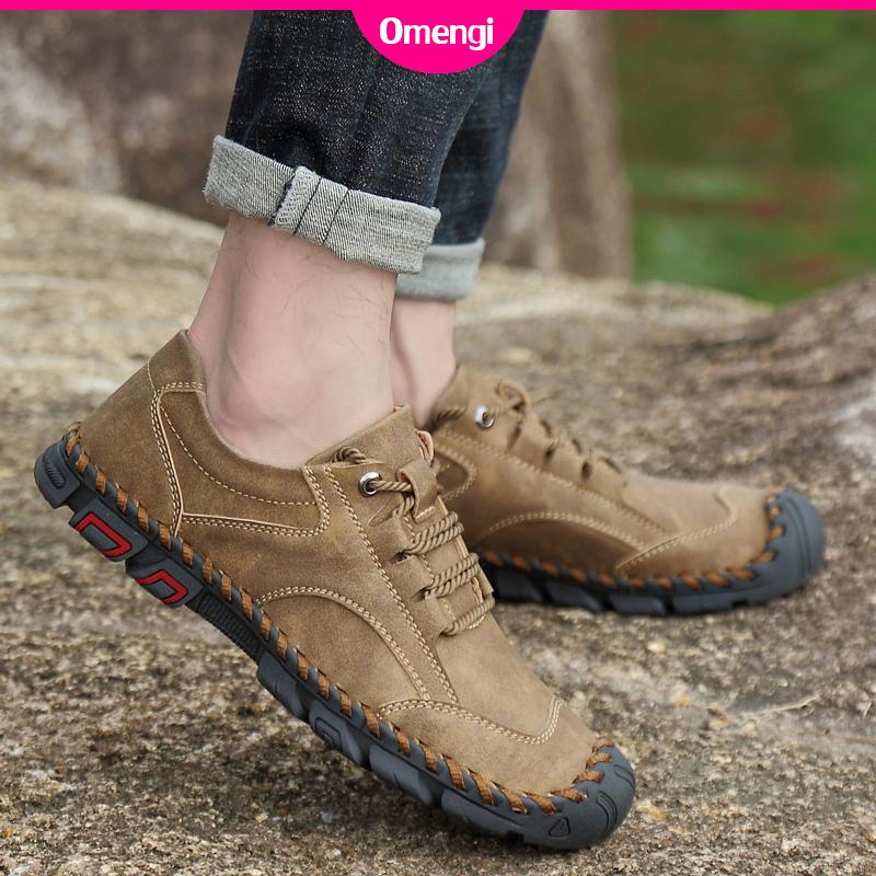 Giày Da Chạy Bộ Nam Chống Trượt Size 38-46