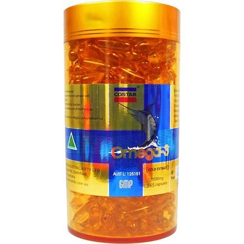 Viên Nang Mềm Dầu Cá Costar Omega 3 giúp sáng mắt cải thiện trí nhớ